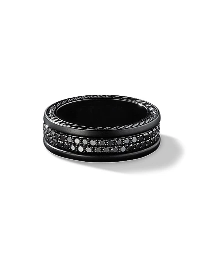 Streamline Two Row Band Ring