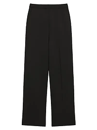 Tailored Straight-Leg Pants