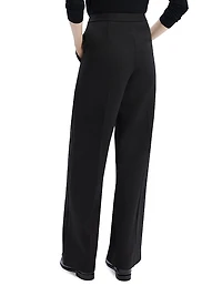 Tailored Straight-Leg Pants
