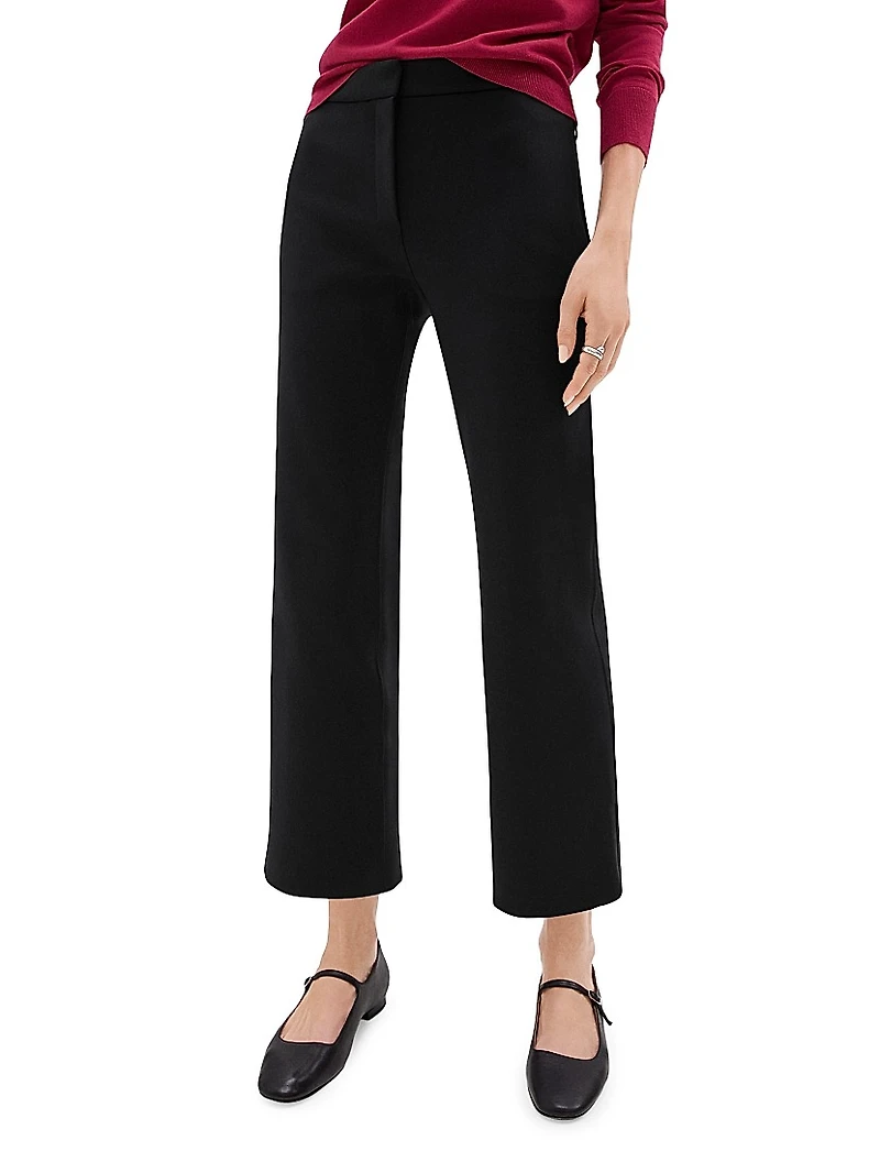 Kick Flare Cropped Pants