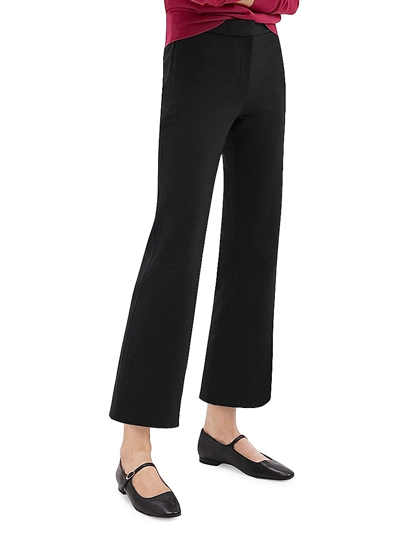 Kick Flare Cropped Pants