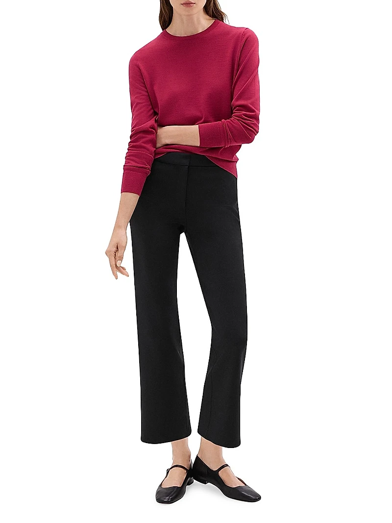 Kick Flare Cropped Pants