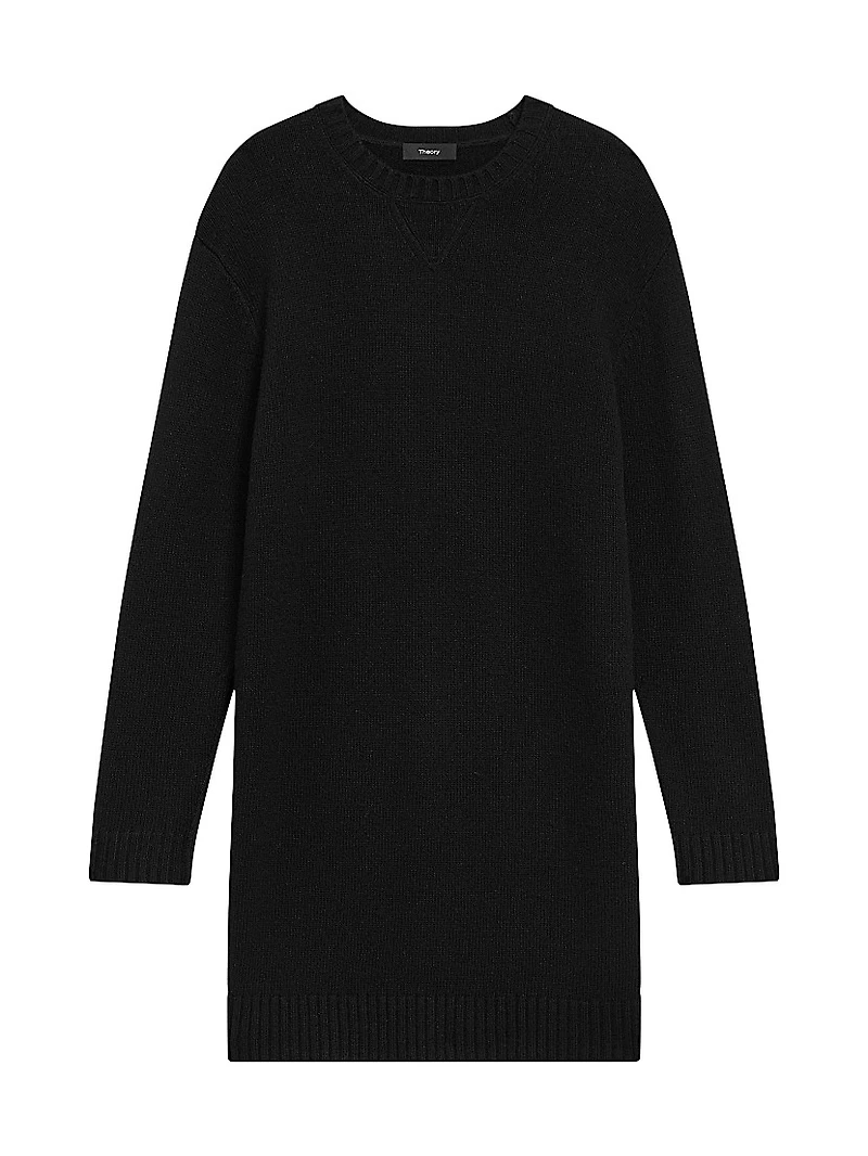 Wool-Blend Jersey-Knit Sweaterdress