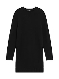 Wool-Blend Jersey-Knit Sweaterdress