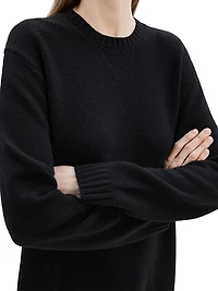 Wool-Blend Jersey-Knit Sweaterdress