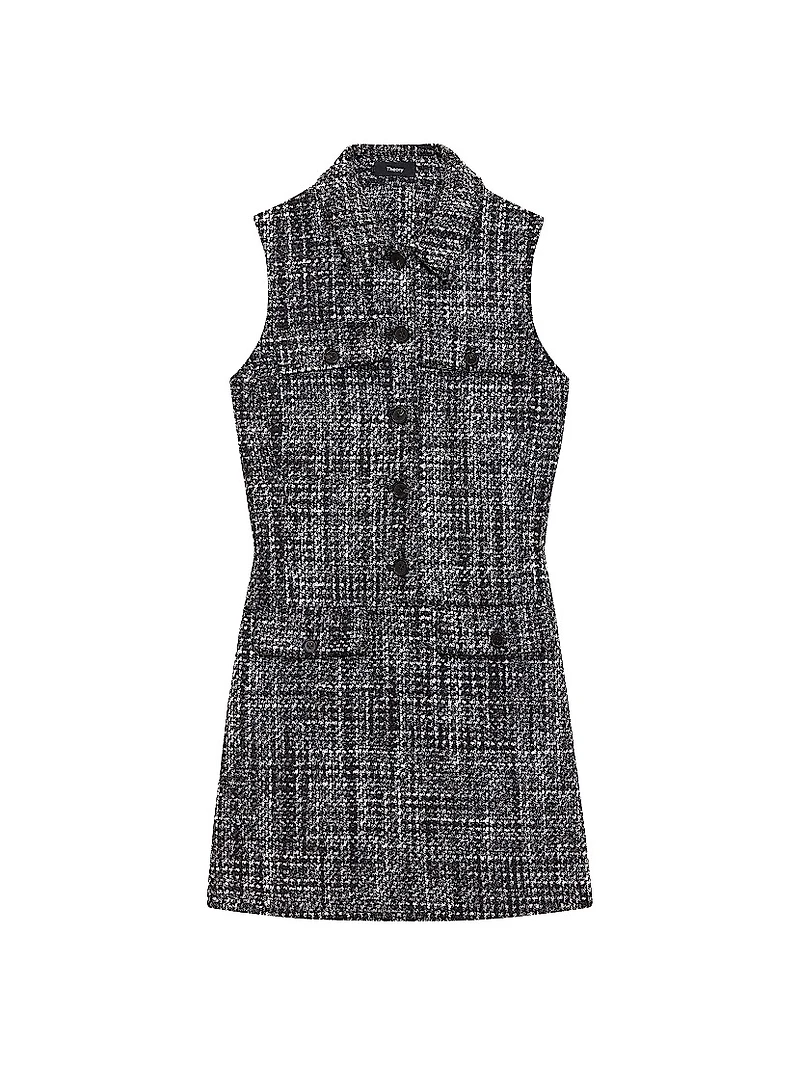 Mela Tailored Tweed Minidress