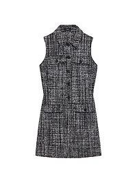 Mela Tailored Tweed Minidress