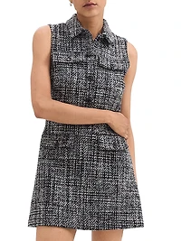 Mela Tailored Tweed Minidress