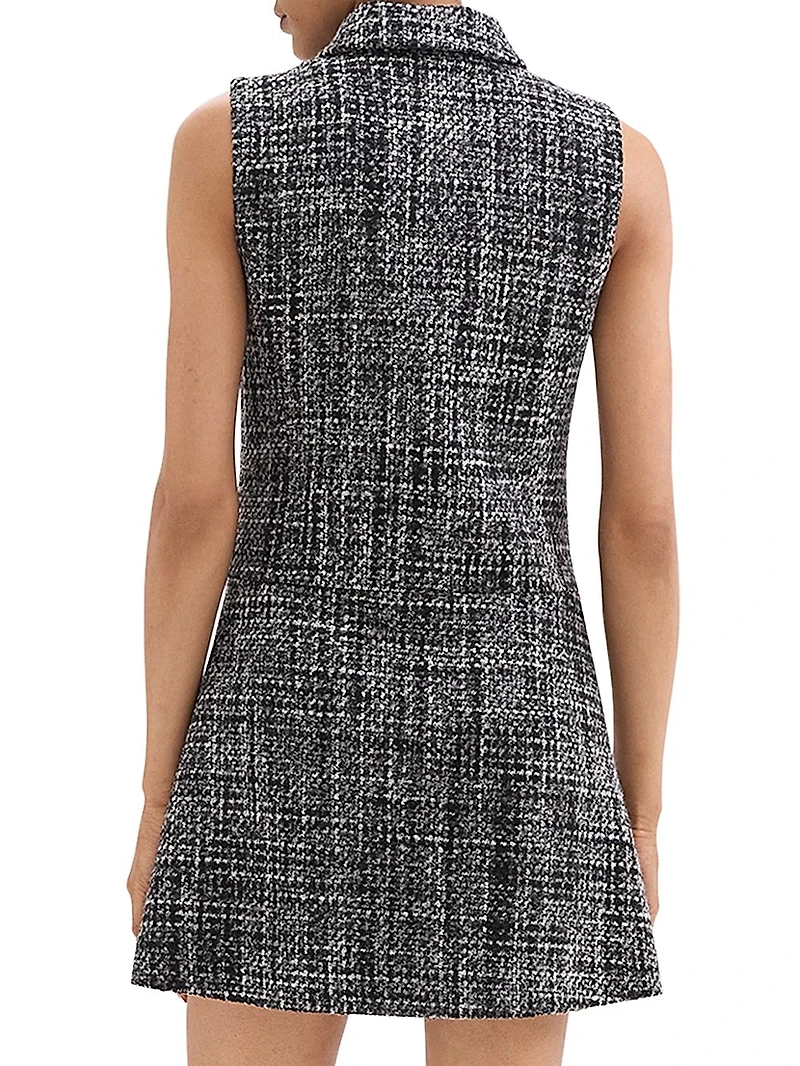 Mela Tailored Tweed Minidress