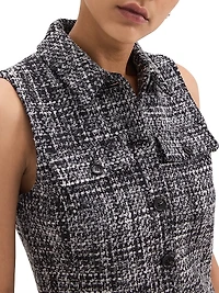 Mela Tailored Tweed Minidress