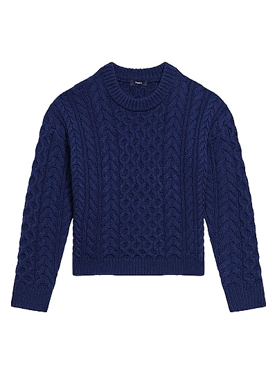 Aran Wool-Cashmere Sweater