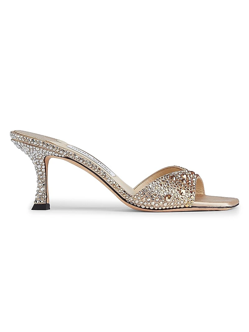 Skye 70MM Crystal-Embellished Sandals