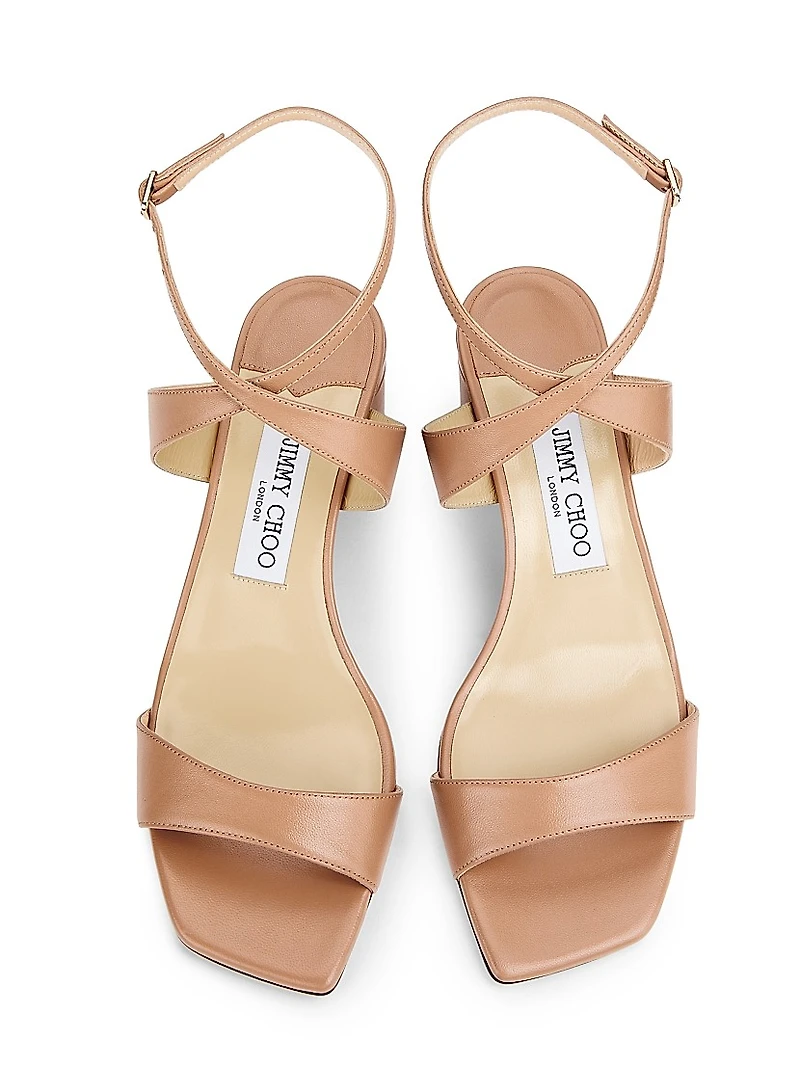 Jago 60MM Leather Sandals