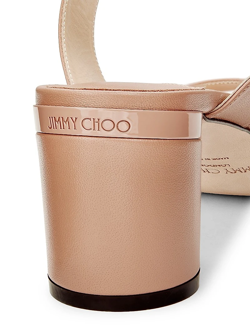 Jago 60MM Leather Sandals