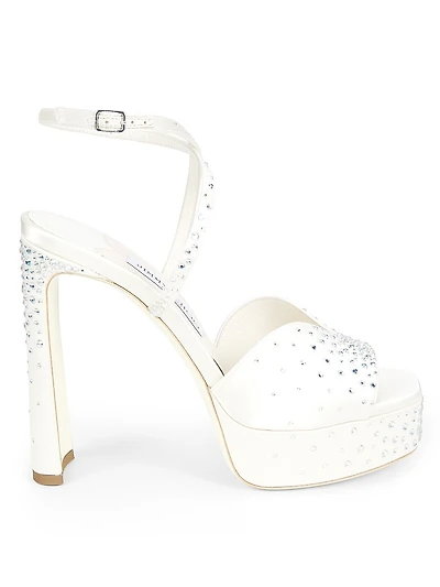 Karli Crystal-Embellished 125MM Platform