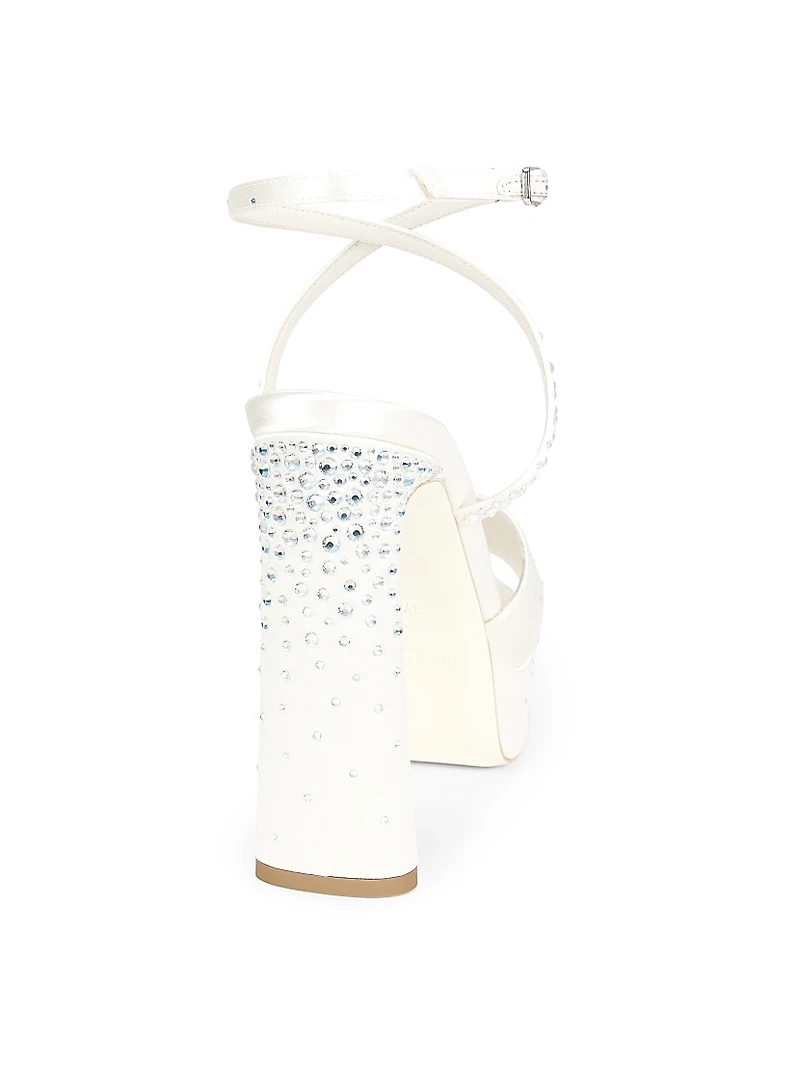 Karli Crystal-Embellished 125MM Platform