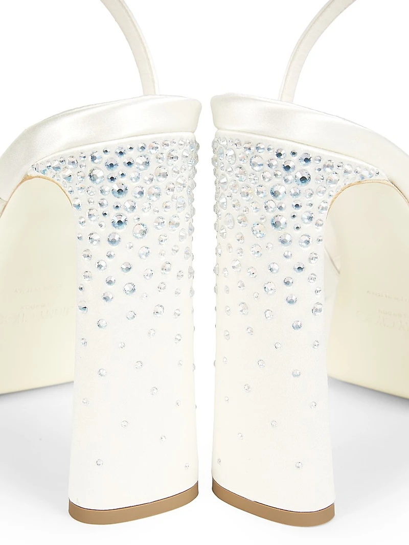 Karli Crystal-Embellished 125MM Platform