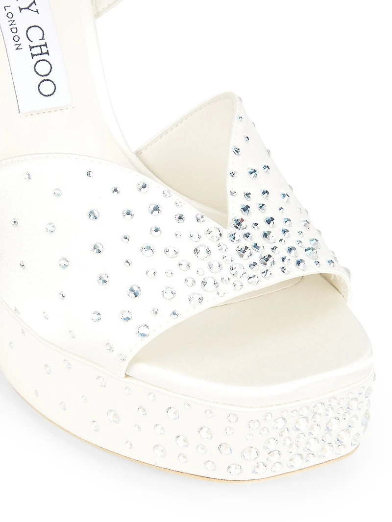 Karli Crystal-Embellished 125MM Platform