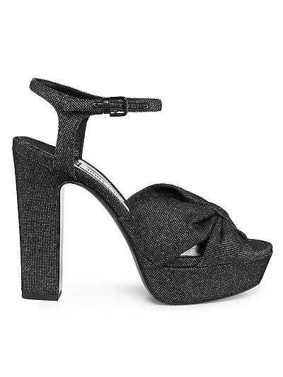 Heloise 120MM Glitter Platform Sandals