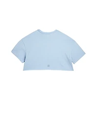 Little Girl's & Girl's Cropped Logo T-Shirt