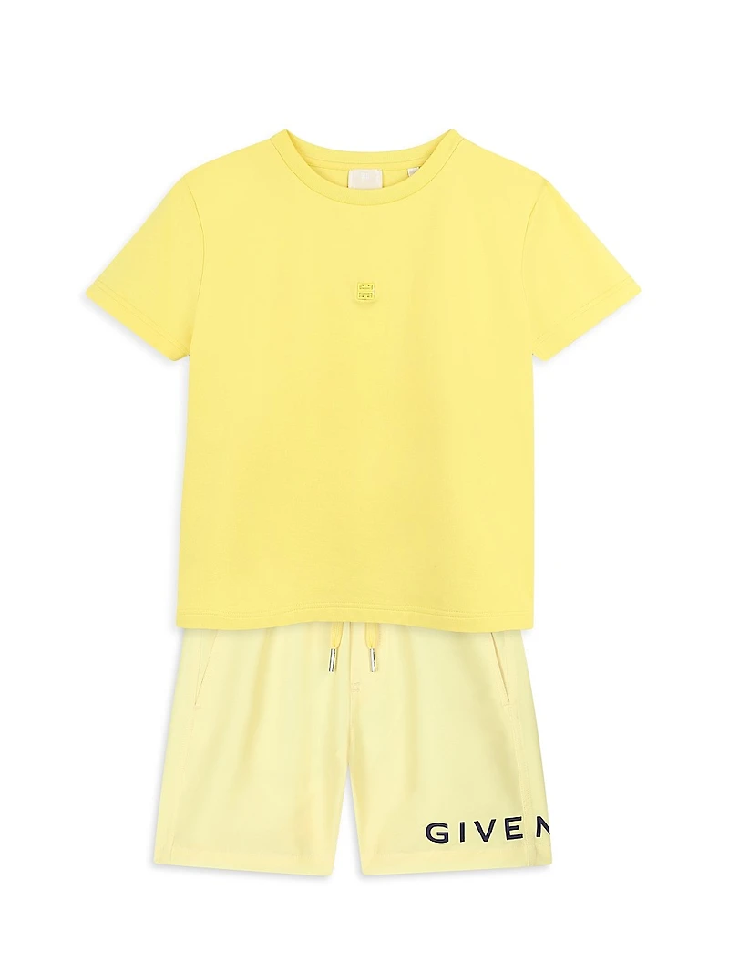 Little Kid's & Logo T-Shirt