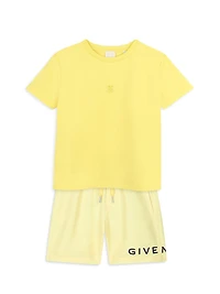 Little Kid's & Logo T-Shirt