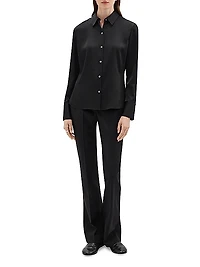 Satin Slim-Fit Shirt