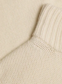 Wool-Cashmere Half-Zip Sweater