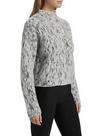 Abstract Onyx Jacquard Sweater