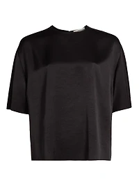 Fluid Satin Blouse