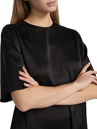 Fluid Satin Blouse