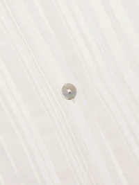 Sheer Stripe Pintuck Blouse