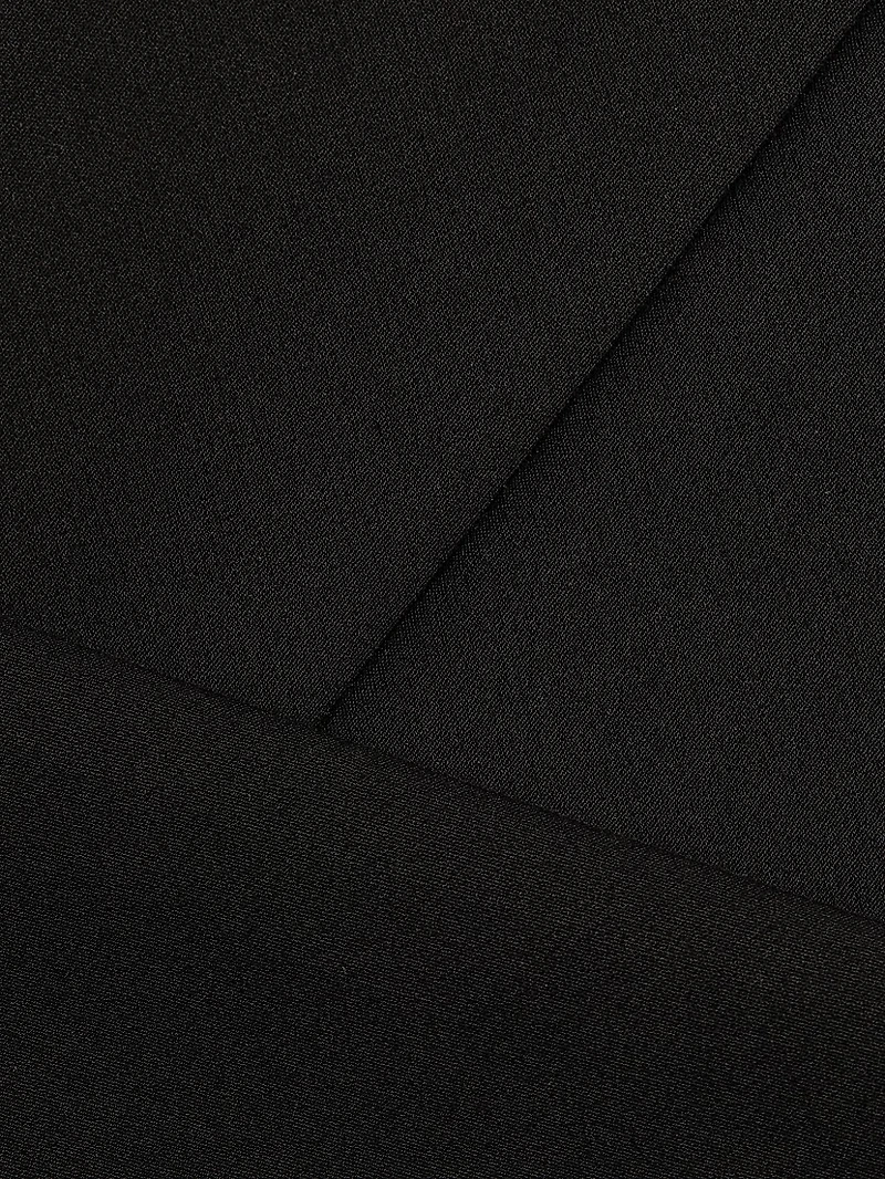 Mid-Rise Pintuck Crop Flare Pants