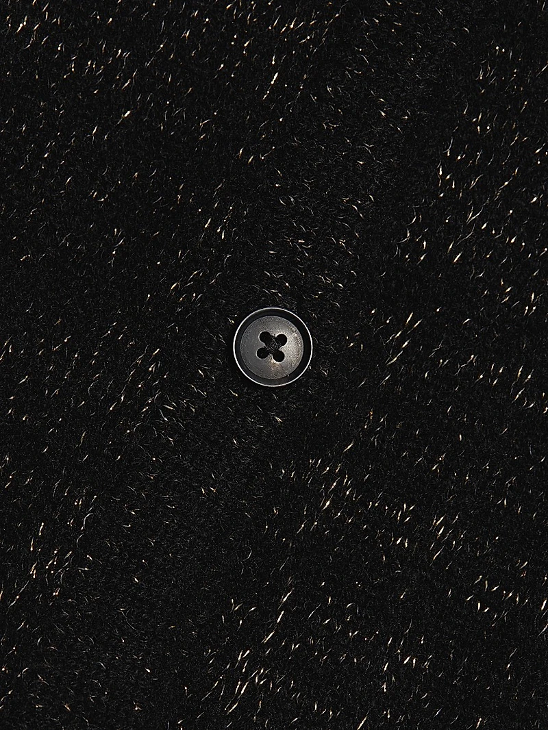 Cashmere Crewneck Crop Cardigan