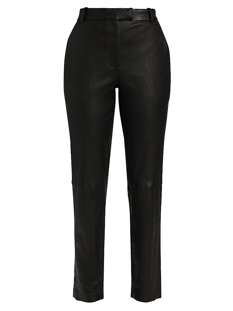 Sophia Leather CropPants