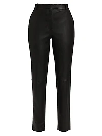 Sophia Leather CropPants