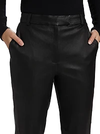 Sophia Leather CropPants