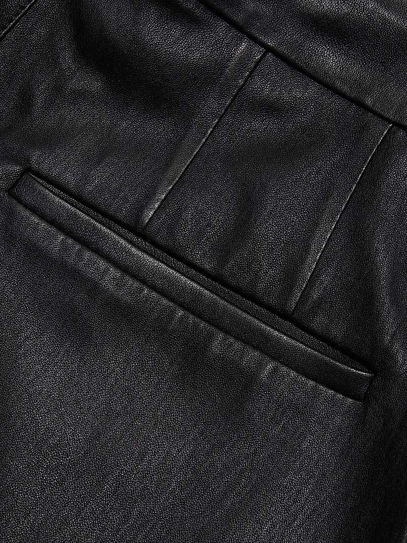 Sophia Leather CropPants