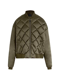 The Favorite Quilted Bomber Jacket