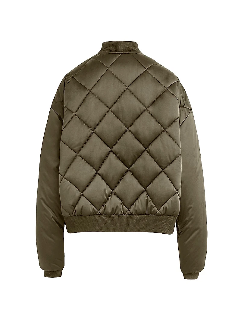 The Favorite Quilted Bomber Jacket