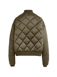 The Favorite Quilted Bomber Jacket