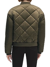 The Favorite Quilted Bomber Jacket