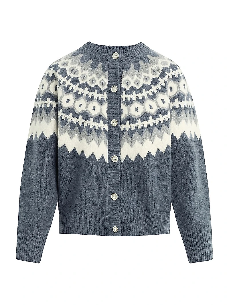 The Snowed Fair Isle Cardigan