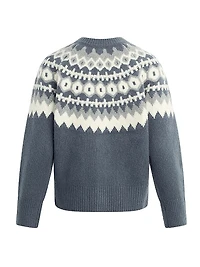 The Snowed Fair Isle Cardigan