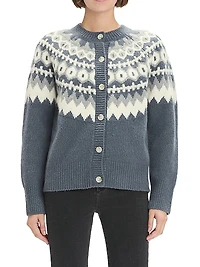 The Snowed Fair Isle Cardigan