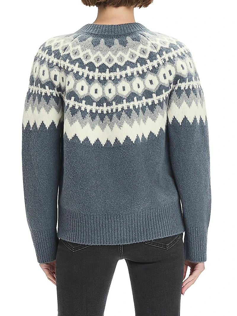 The Snowed Fair Isle Cardigan