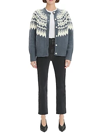 The Snowed Fair Isle Cardigan