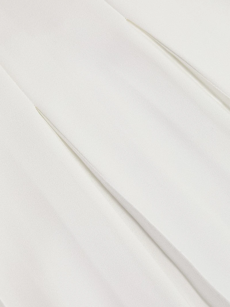 Tavia Strapless Godet Maxi Dress