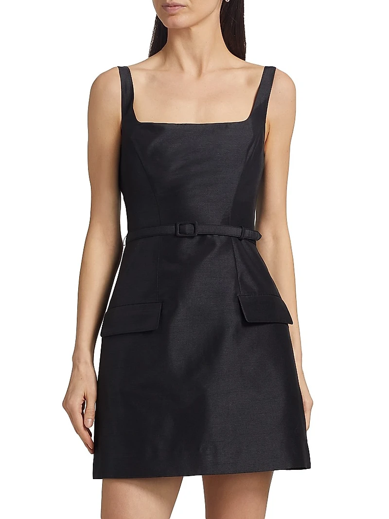 Zoya Sleeveless Hourglass Minidress