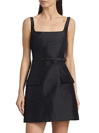 Zoya Sleeveless Hourglass Minidress